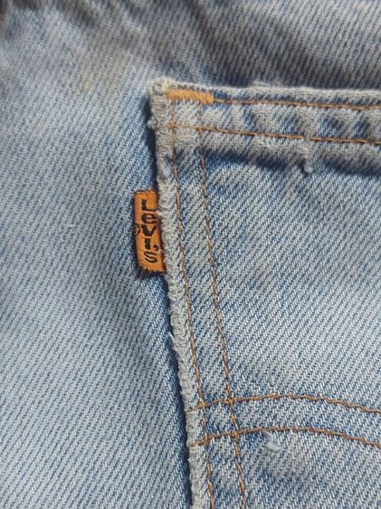 Levi's 505 วินเทจ ป้ายส้ม หมึกแดง เอวตามป้าย เอว36ยาว30ขา8ยาวทั้งตัว41 มีติดอาม ข้างในแปะผ้ากาวสีดำ ทักมาครับ ราคารวมส่ง
