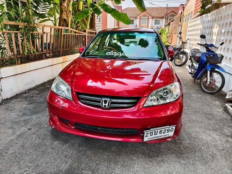 รถ Honda Civic 1.7 EXi สี แดง