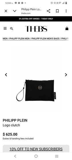กระเป๋าคลัทช์ Phillip Plein  รูปที่ 8