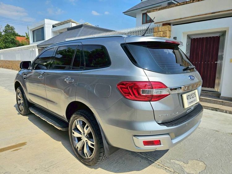 Ford Everest 2015 3.2 Titanium+ 4WD Pickup ดีเซล ไม่ติดแก๊ส เกียร์อัตโนมัติ บรอนซ์เงิน รูปที่ 4
