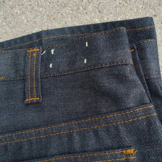 Vintage Levis Big E Orange Tab Sta-Prest Western Talon Zipper รูปที่ 8