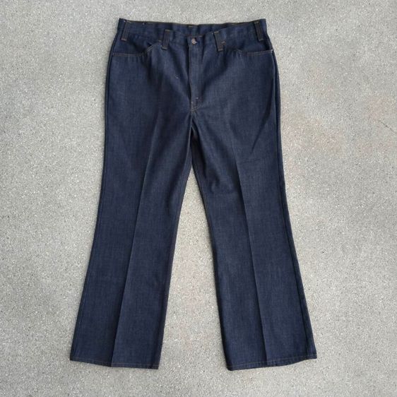 Vintage Levis Big E Orange Tab Sta-Prest Western Talon Zipper รูปที่ 2
