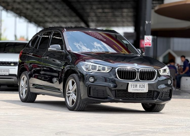 BMW X1 2019 2.0 sDrive20d M Sport Utility-car ดีเซล ไม่ติดแก๊ส เกียร์อัตโนมัติ ดำ รูปที่ 2