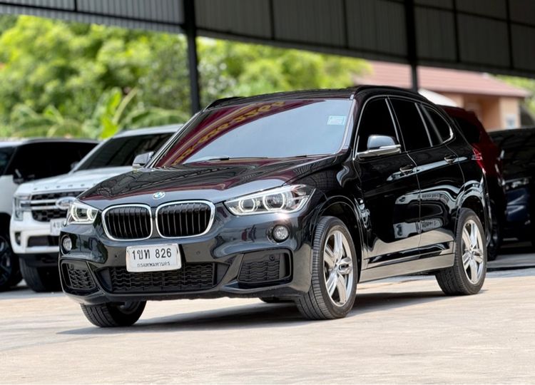 รถ BMW X1 2.0 sDrive20d M Sport สี ดำ