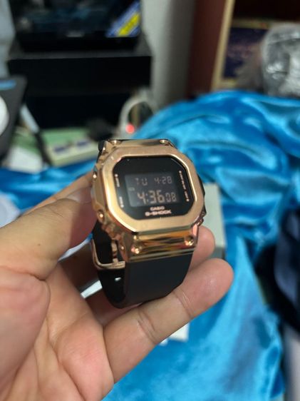 โรสโกลด์ ขายนาฬิกา casio G-Shock  รุ่น GM-S5600-1DR