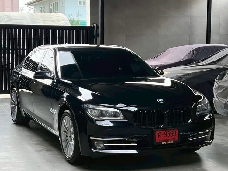BMW Series 7 2014 730Ld Sedan ดีเซล ไม่ติดแก๊ส เกียร์อัตโนมัติ ดำ รูปที่ 3