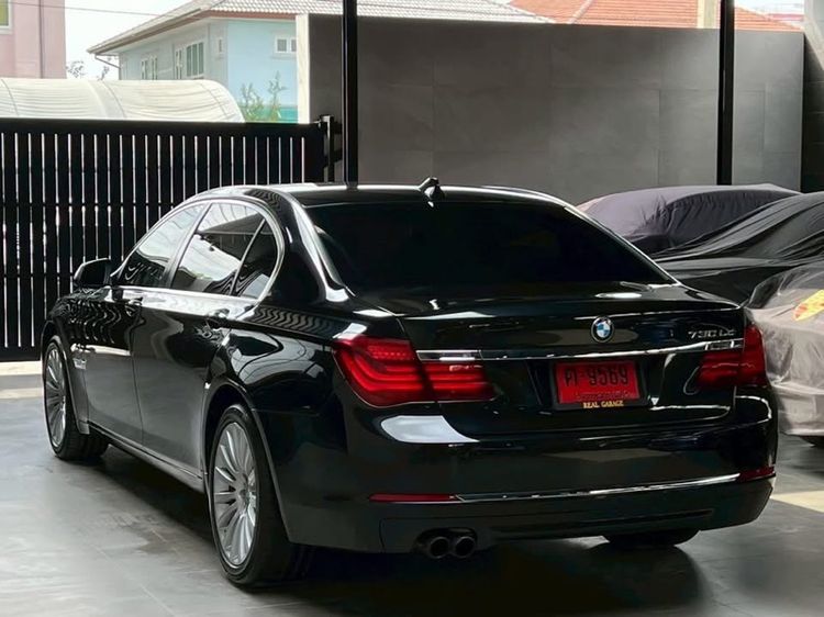 BMW Series 7 2014 730Ld Sedan ดีเซล ไม่ติดแก๊ส เกียร์อัตโนมัติ ดำ รูปที่ 4
