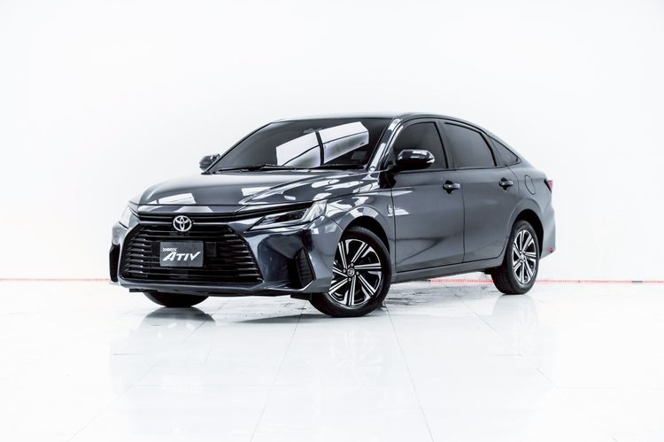 Toyota Yaris ATIV 2022 1.2 Smart Sedan เบนซิน ไม่ติดแก๊ส เกียร์อัตโนมัติ เทา