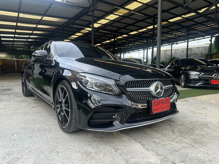 รถ Mercedes-Benz C-Class C200 สี ดำ