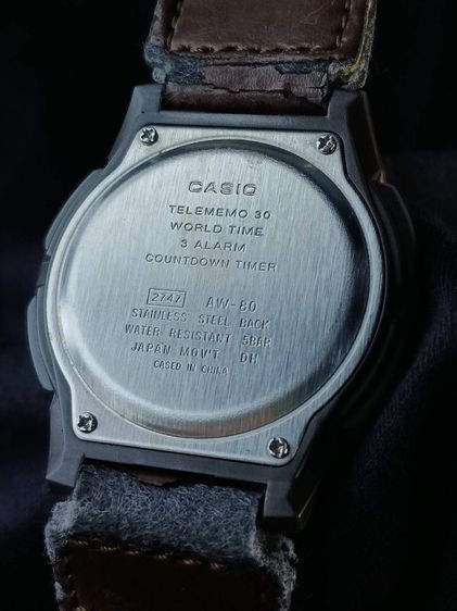 CASIO รุ่น AW-80V-5B  มือสอง  650 บาท รูปที่ 2
