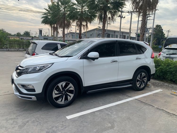 Honda CR-V 2015 2.4 EL 4WD Sedan เบนซิน ไม่ติดแก๊ส ขาว รูปที่ 3