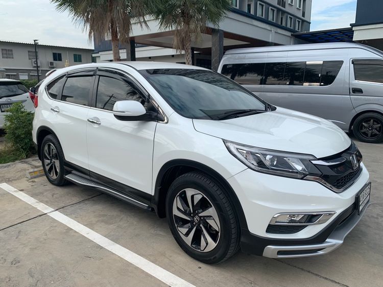 Honda CR-V 2015 2.4 EL 4WD Sedan เบนซิน ไม่ติดแก๊ส ขาว รูปที่ 2