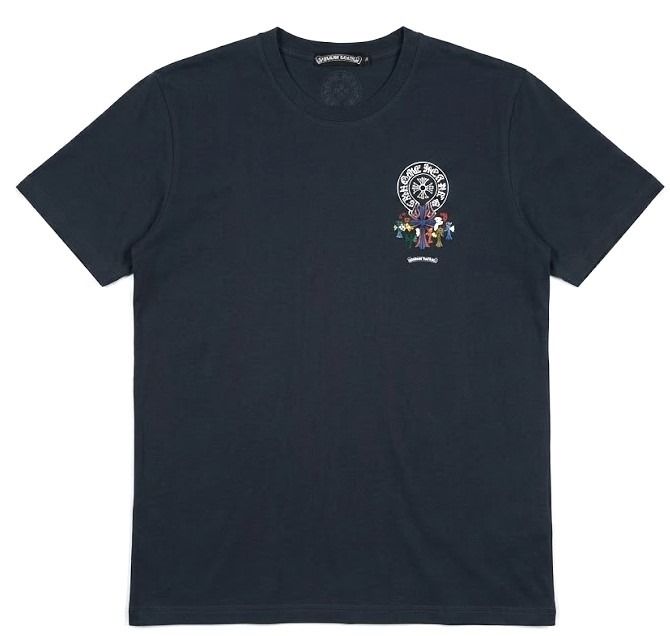Chrome Hearts Multi Color Cross Cemetery T-Shirt 