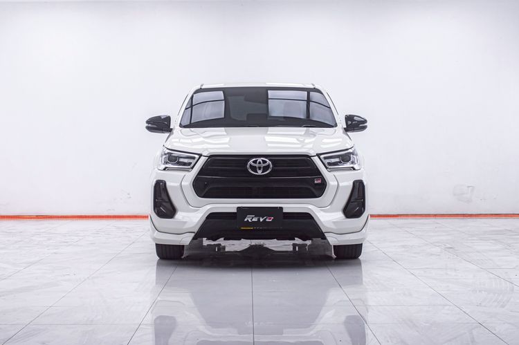 Toyota Hilux Revo 2022 Double Cab 2.8 GR Sport Pickup ดีเซล ไม่ติดแก๊ส เกียร์อัตโนมัติ ขาว รูปที่ 4