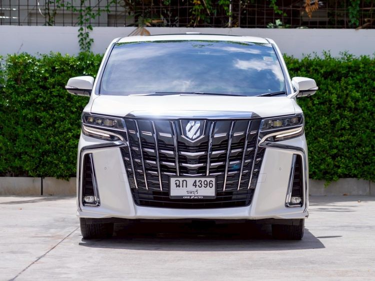 Toyota Alphard 2017 2.5 Hybrid SR C-Package E-Four 4WD Utility-car ไฮบริด ไม่ติดแก๊ส เกียร์อัตโนมัติ ขาว รูปที่ 2