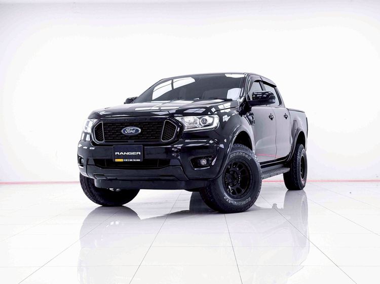Ford Ranger 2022 2.2 Hi-Rider XLT Pickup ดีเซล ไม่ติดแก๊ส เกียร์อัตโนมัติ ดำ