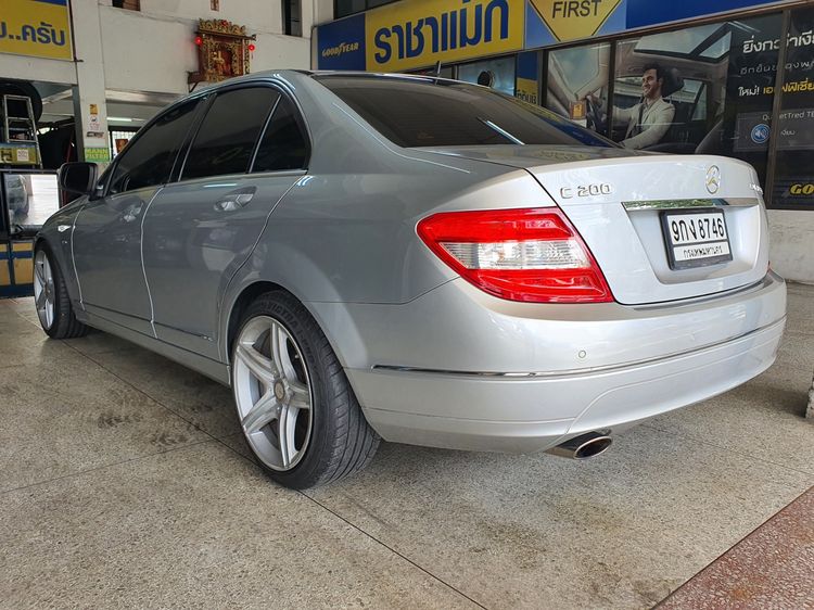 Mercedes-Benz C-Class 2009 C200 Kompressor Sedan เบนซิน ไม่ติดแก๊ส เกียร์อัตโนมัติ เทา รูปที่ 4
