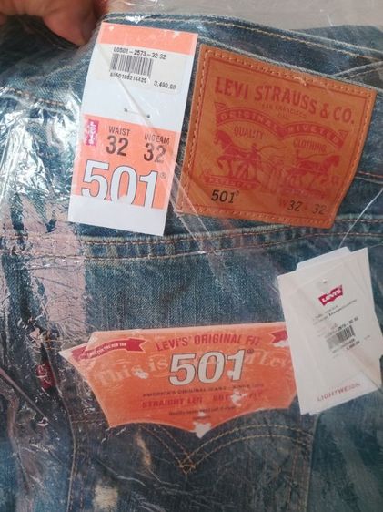 ขายกางเกงยีนส์ Levi's 501 original lightweight  รูปที่ 4