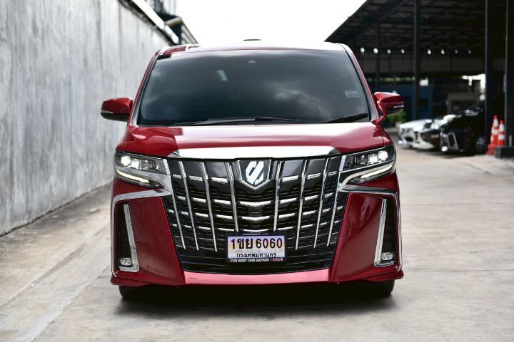 Toyota Alphard 2021 2.5 Utility-car เบนซิน ไม่ติดแก๊ส เกียร์อัตโนมัติ แดง รูปที่ 4