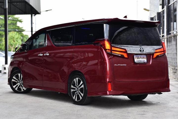 Toyota Alphard 2021 2.5 Utility-car เบนซิน ไม่ติดแก๊ส เกียร์อัตโนมัติ แดง รูปที่ 3