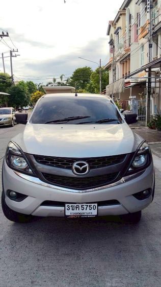 รถ Mazda BT-50 Pro 2.2 Hi-Racer สี เทา