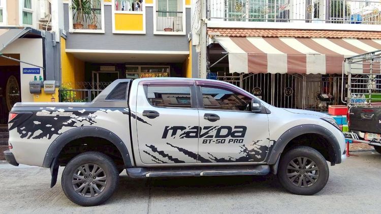 Mazda BT-50 Pro 2014 2.2 Hi-Racer Pickup ดีเซล ไม่ติดแก๊ส เกียร์อัตโนมัติ เทา รูปที่ 3