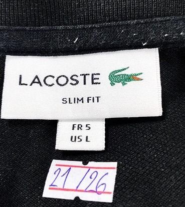 LACOSTE Polo Shirt Slim Fit Short Sleeve รูปที่ 3