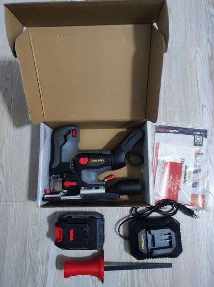 นขายเลื่อยจิ๊กซอว์ไร้สาย Osuka OCJS867-N 20V ของใหม่ยังไม่ได้สแกนลงทะเบียนประกัน โปรดอ่านรายละเอียดด้านในก่อนครับ  รูปที่ 2