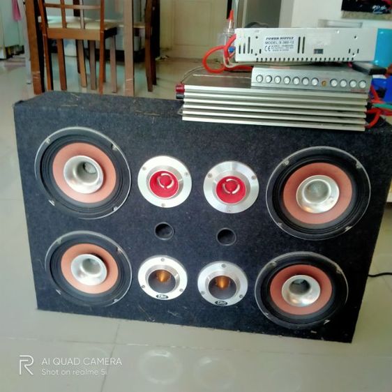 ขายตู้  ลำโพง เสียงกลางขนาด 6 นิ้ว ใส่กับรถยนต์ได้ รูปที่ 6