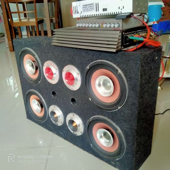 ขายตู้  ลำโพง เสียงกลางขนาด 6 นิ้ว ใส่กับรถยนต์ได้ รูปที่ 4