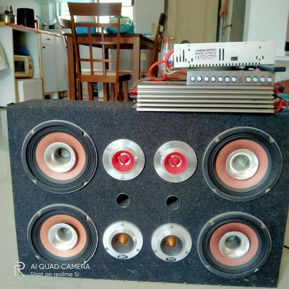 ขายตู้  ลำโพง เสียงกลางขนาด 6 นิ้ว ใส่กับรถยนต์ได้ รูปที่ 2
