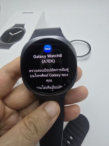 ดำ Samsung Galaxy watch 8 จอ44 มม. ประกัน ครอบเลนส์