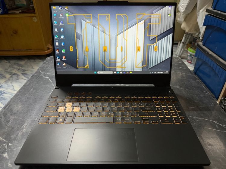 TUF Gaming ไม่ใช่ 8 กิกะไบต์ วินโดว์ อื่นๆ ขาย Note Book ASUS TUF A15 FA507RC-HN005W R7-6800H Ram 8gb RTX 3050 4 GB GDDR6 512gb SSD M.2 สภาพสวยๆ เลยครับผม
