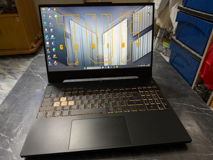 ขาย Note Book ASUS TUF A15 FA507RC-HN005W R7-6800H Ram 8gb RTX 3050 4 GB GDDR6 512gb SSD M.2 สภาพสวยๆ เลยครับผม รูปที่ 4