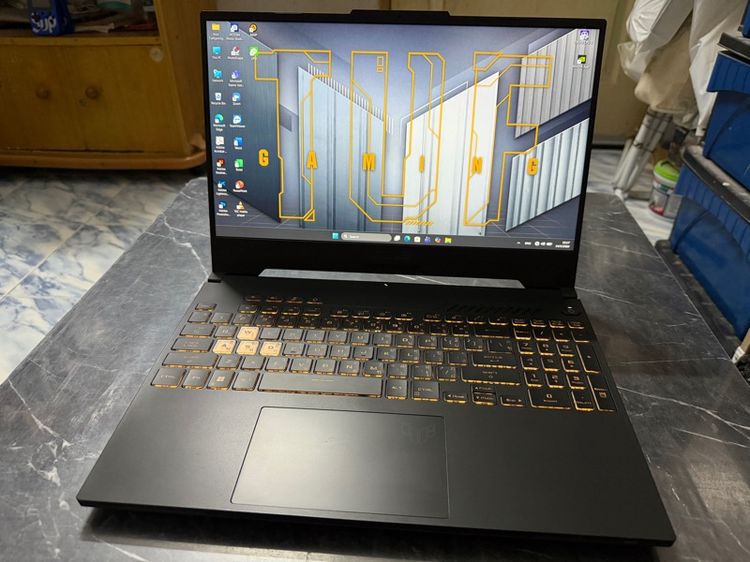 ขาย Note Book ASUS TUF A15 FA507RC-HN005W R7-6800H Ram 8gb RTX 3050 4 GB GDDR6 512gb SSD M.2 สภาพสวยๆ เลยครับผม รูปที่ 3