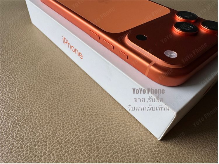 iPhone 17 Pro max 256 gb สีส้ม ประกันถึง 04-12-69 แบต 100 ชาร์จ 2 รอบ รูปที่ 5