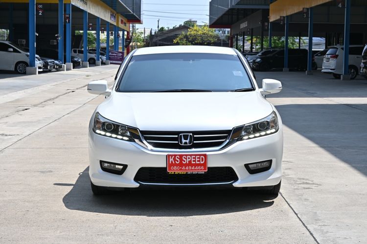 Honda Accord 2015 2.0 EL Sedan เบนซิน ไม่ติดแก๊ส เกียร์อัตโนมัติ ขาว รูปที่ 3