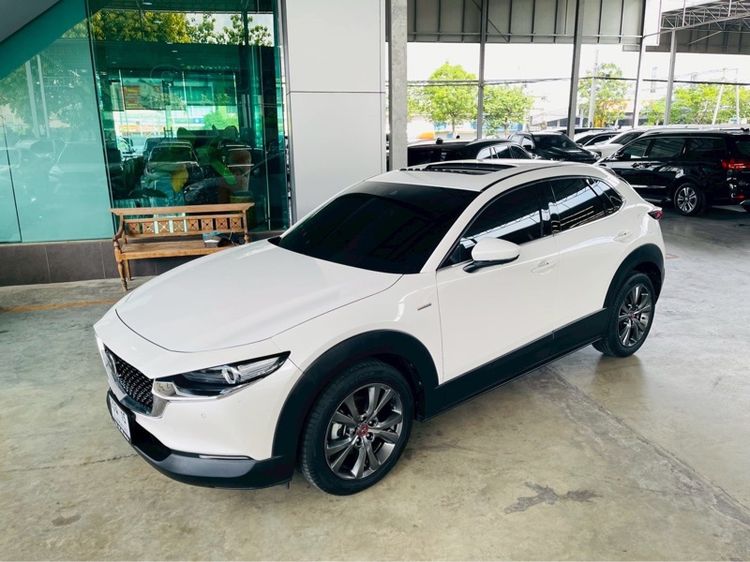 Mazda CX-30 2021 2.0 SP Utility-car เบนซิน ไม่ติดแก๊ส เกียร์อัตโนมัติ ขาว รูปที่ 4