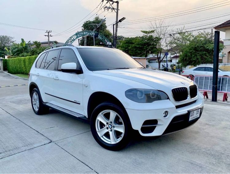 BMW X5 2011 3.0 4WD Utility-car ดีเซล ไม่ติดแก๊ส เกียร์อัตโนมัติ ขาว รูปที่ 3