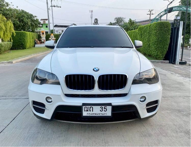 BMW X5 2011 3.0 4WD Utility-car ดีเซล ไม่ติดแก๊ส เกียร์อัตโนมัติ ขาว