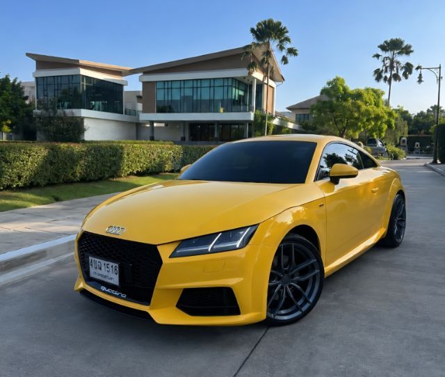 รถ Audi Audi TT  2.0 TFSI Quattro S Line 4WD สี เหลือง