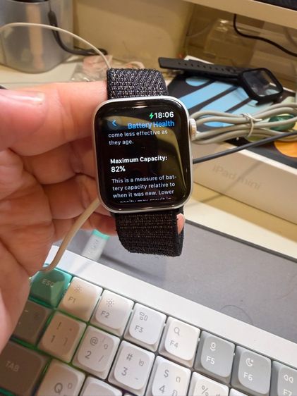 ขาย Apple Watch Series 4 ขนาด 40mm Silver Aluminum - ครบกล่อง รูปที่ 8