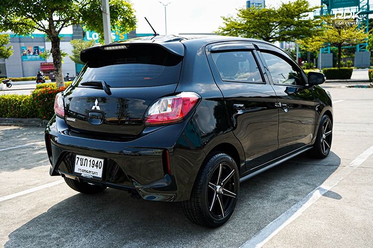 Mitsubishi Mirage 2022 1.2 ACTIVE Sedan เบนซิน ไม่ติดแก๊ส เกียร์อัตโนมัติ ดำ รูปที่ 4