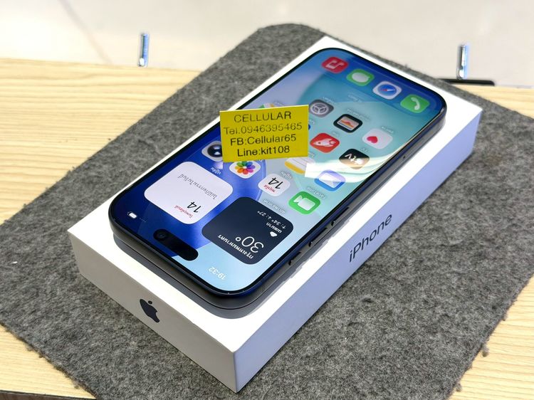 iPhone 17 Pro 256GB รอบชาร์จ3 Batt100 ประกันศูนย์ไทย ครบกล่อง รูปที่ 6