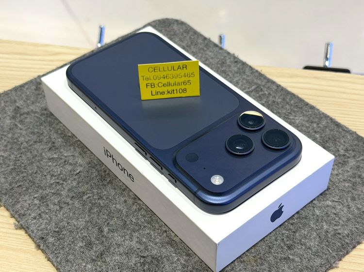 iPhone 17 Pro 256GB รอบชาร์จ3 Batt100 ประกันศูนย์ไทย ครบกล่อง รูปที่ 8