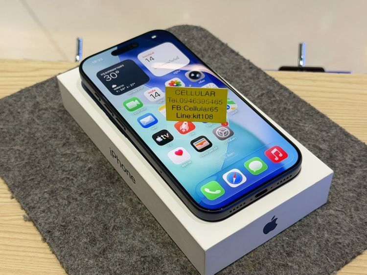 iPhone 17 Pro 256GB รอบชาร์จ3 Batt100 ประกันศูนย์ไทย ครบกล่อง รูปที่ 3