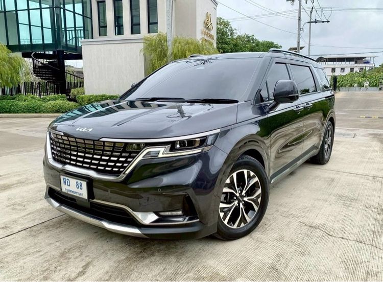 Kia Carnival 2023 2.2 SXL Van ดีเซล ไม่ติดแก๊ส เกียร์อัตโนมัติ เทา รูปที่ 3
