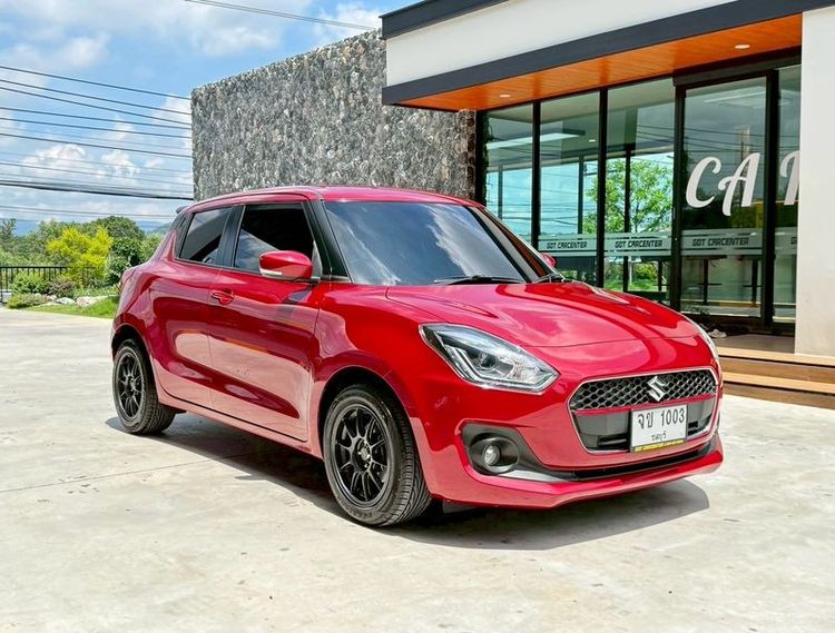 Suzuki Swift 2020 1.2 GLX Navi Sedan เบนซิน ไม่ติดแก๊ส เกียร์อัตโนมัติ แดง รูปที่ 3