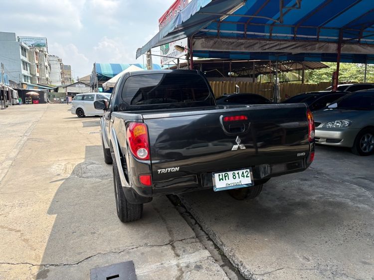 Mitsubishi Triton 2008 2.5 GLX Plus Pickup ดีเซล ไม่ติดแก๊ส เกียร์ธรรมดา ดำ รูปที่ 3