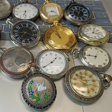 นาฬิกา pocket watch รับ17เลือน